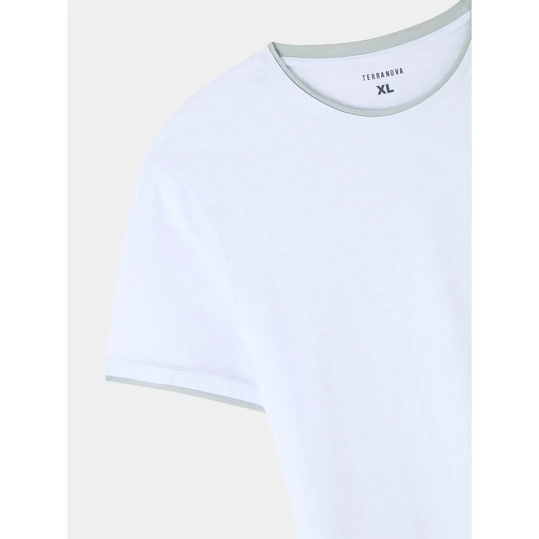 Plain Doubled T-Shirt