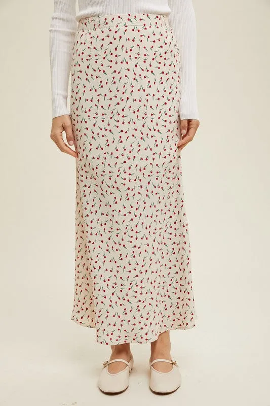 Poppy Floral Skirt