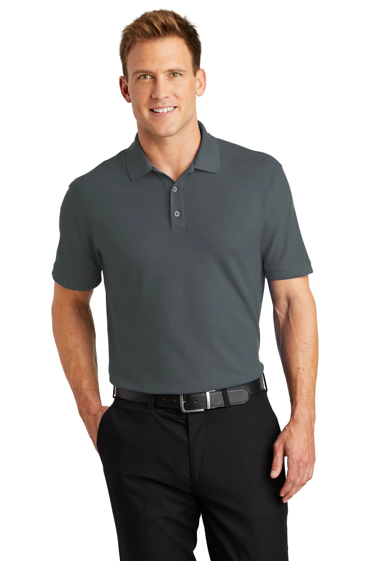 Port Authority TALL Core Classic Pique Polo