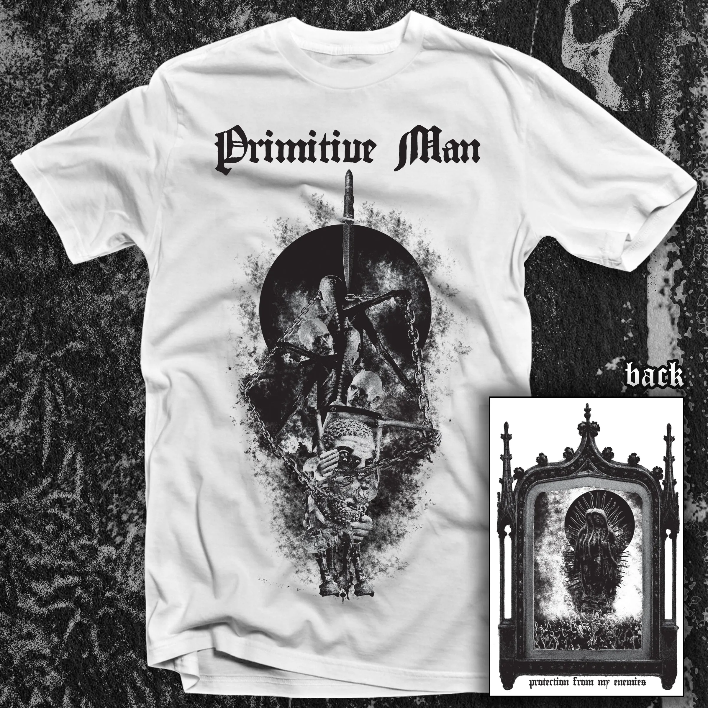 PRIMITIVE MAN "STONED DEATH" SHIRT