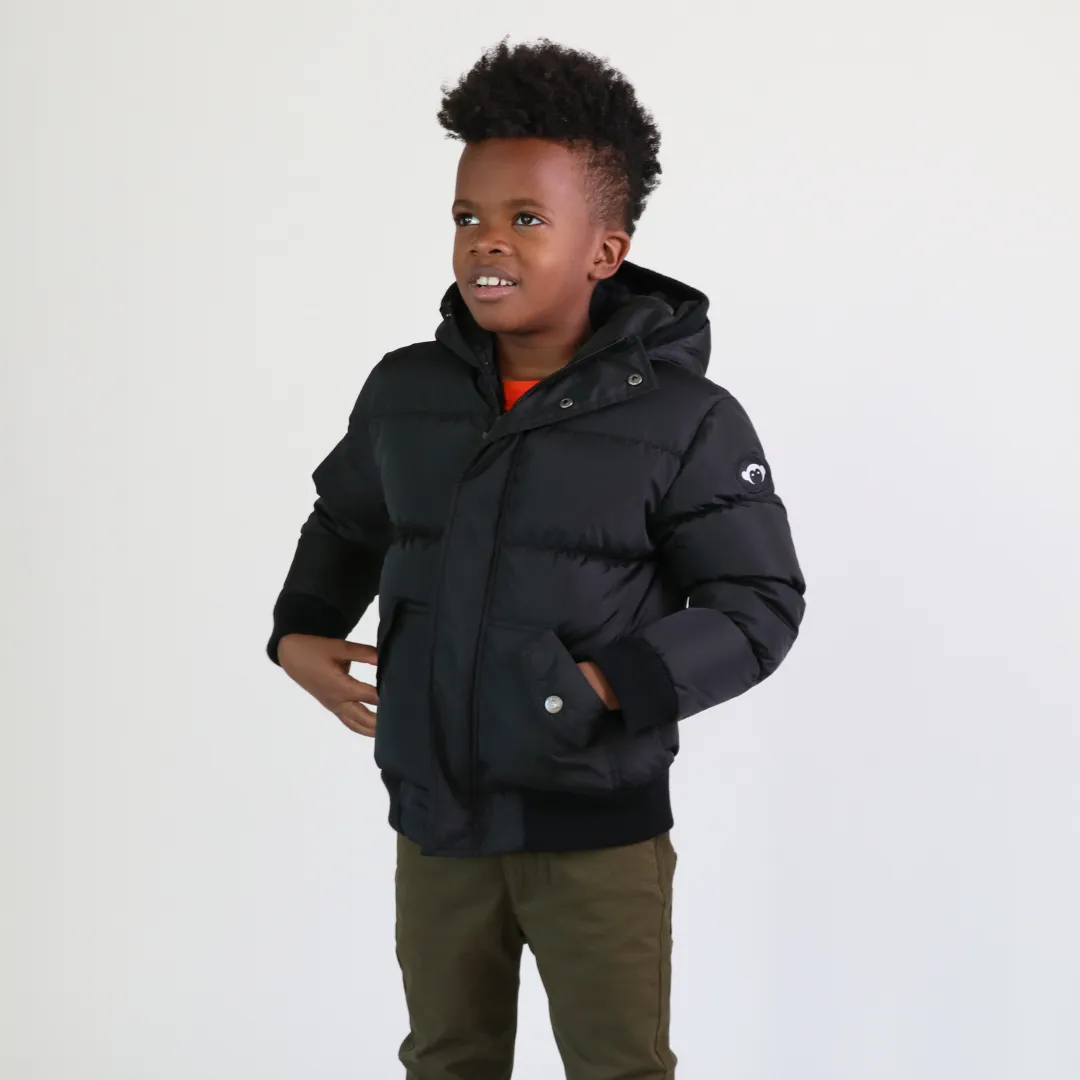 Puffy Coat | Black