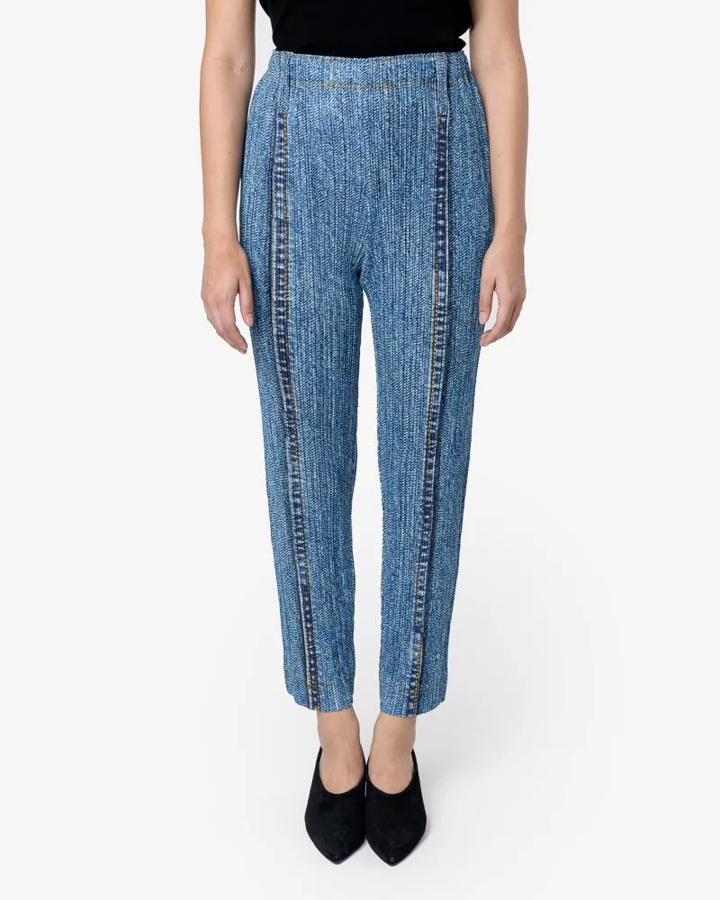 "Denim" Pants in Denim Blue