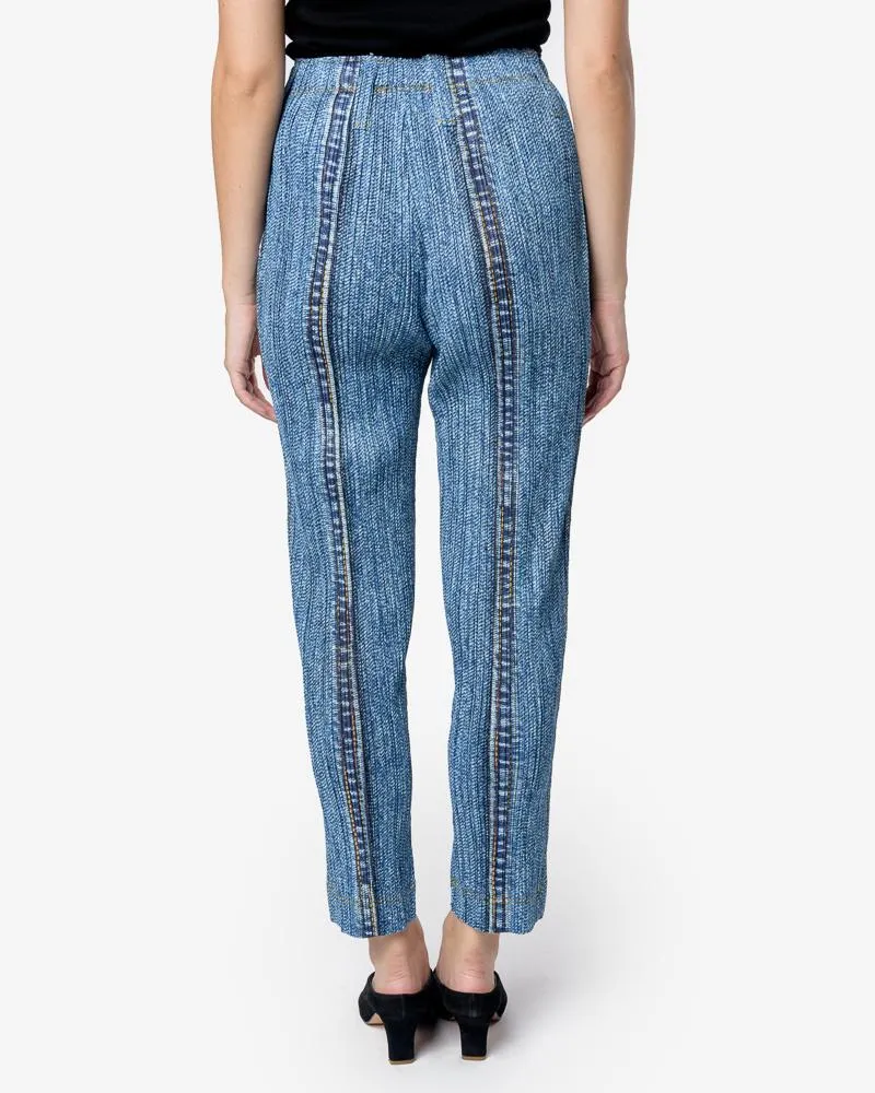 "Denim" Pants in Denim Blue