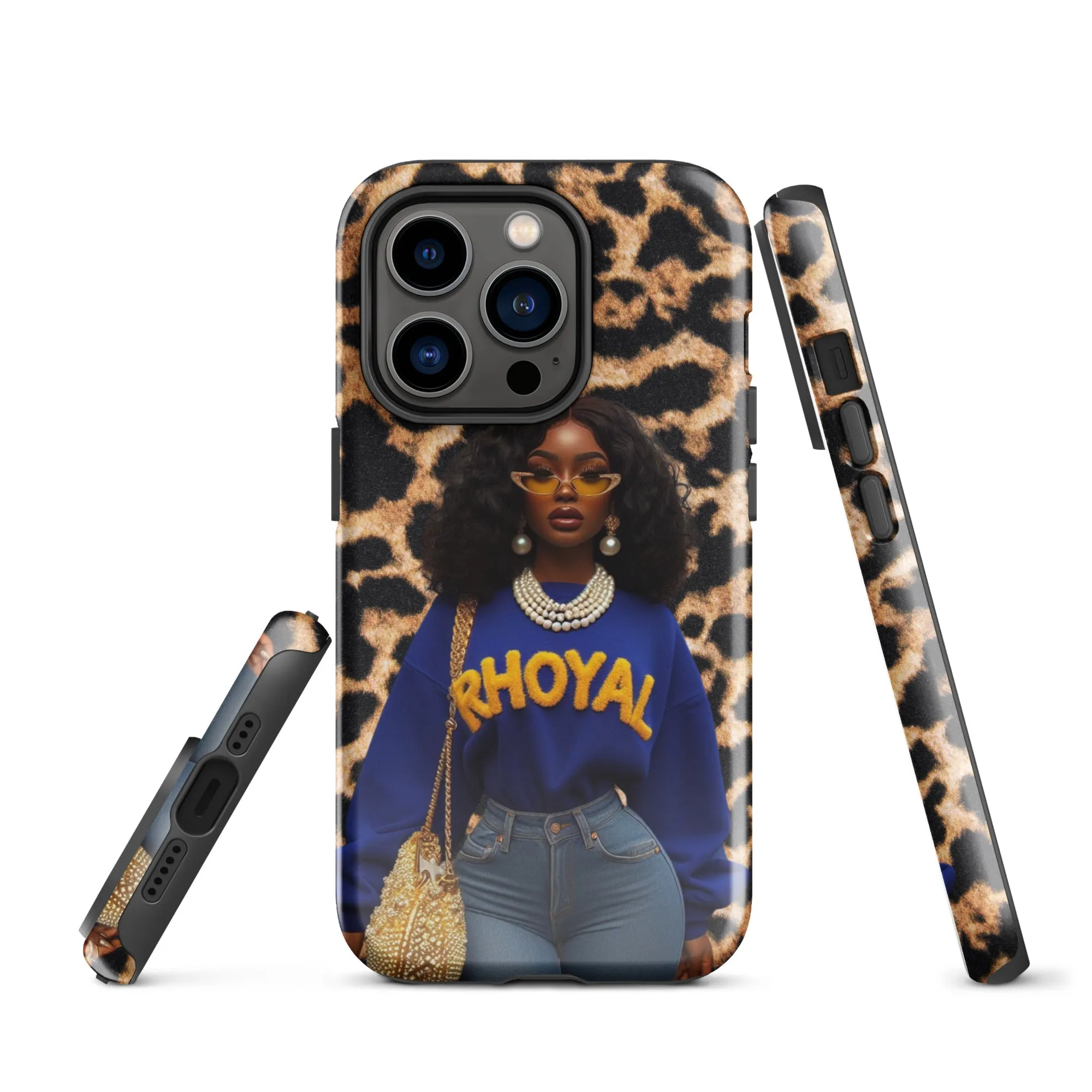 Rhoyal Woman iPhone Case