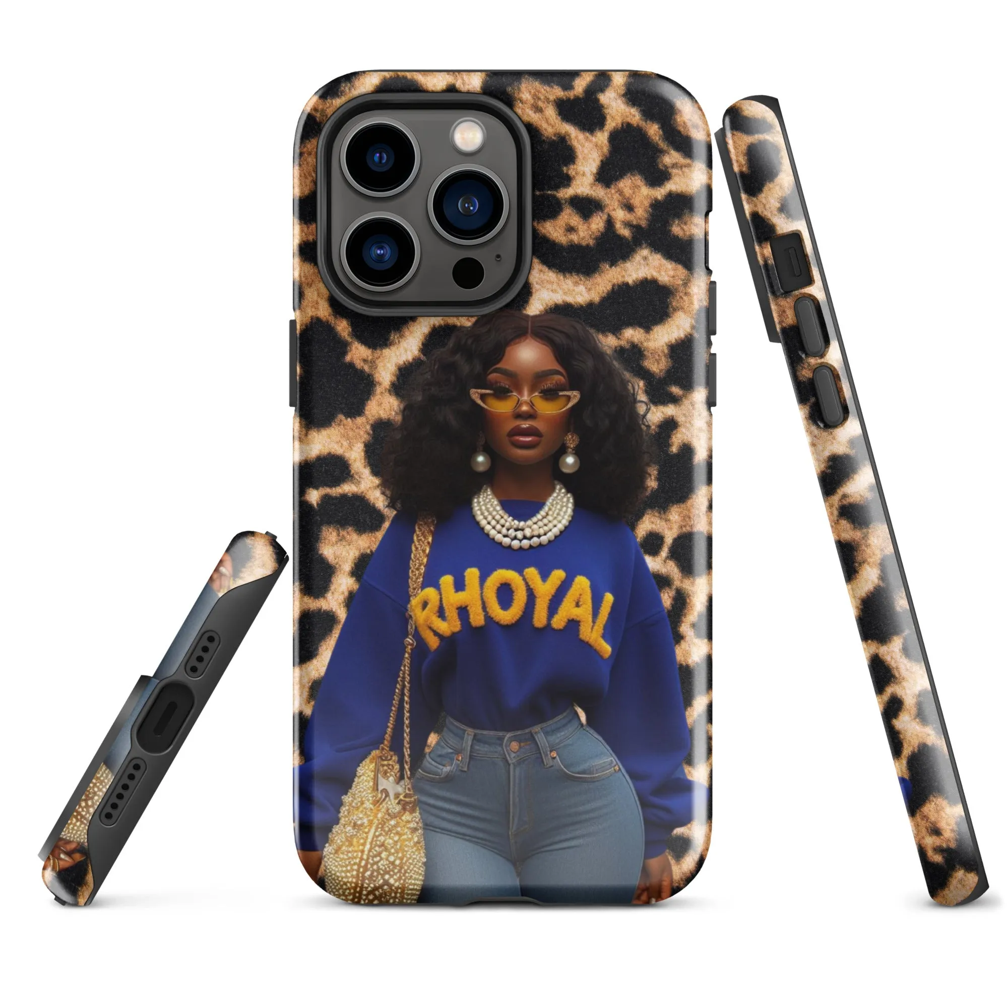 Rhoyal Woman iPhone Case