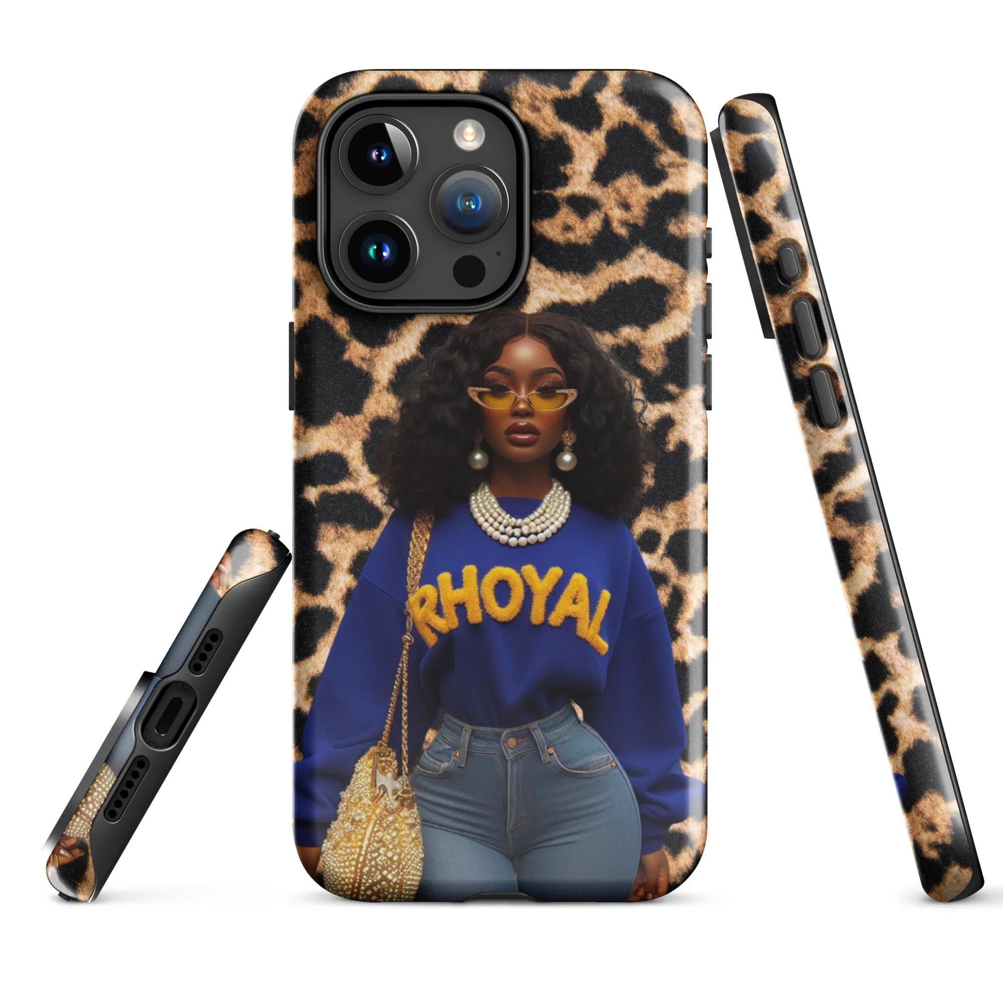 Rhoyal Woman iPhone Case