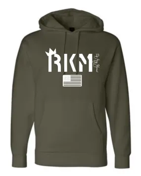 RKM SIGNATURE SERIES HOODIE - OLIVE GREEN