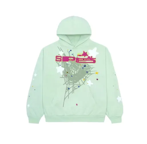 Sp5der - SP5 Mint Hoodie