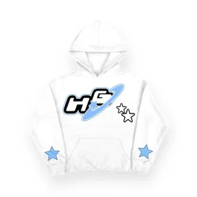 Star Long Sleeve Y2k Zip Hoodie