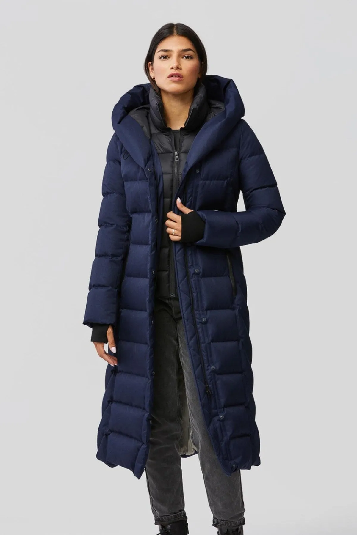 TALYSE Maxi Length Down Coat