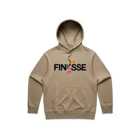 Tan Floral Finesse Hoodie