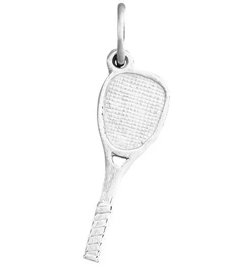 Tennis Racquet Mini Charm