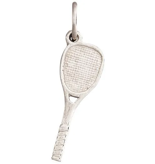 Tennis Racquet Mini Charm