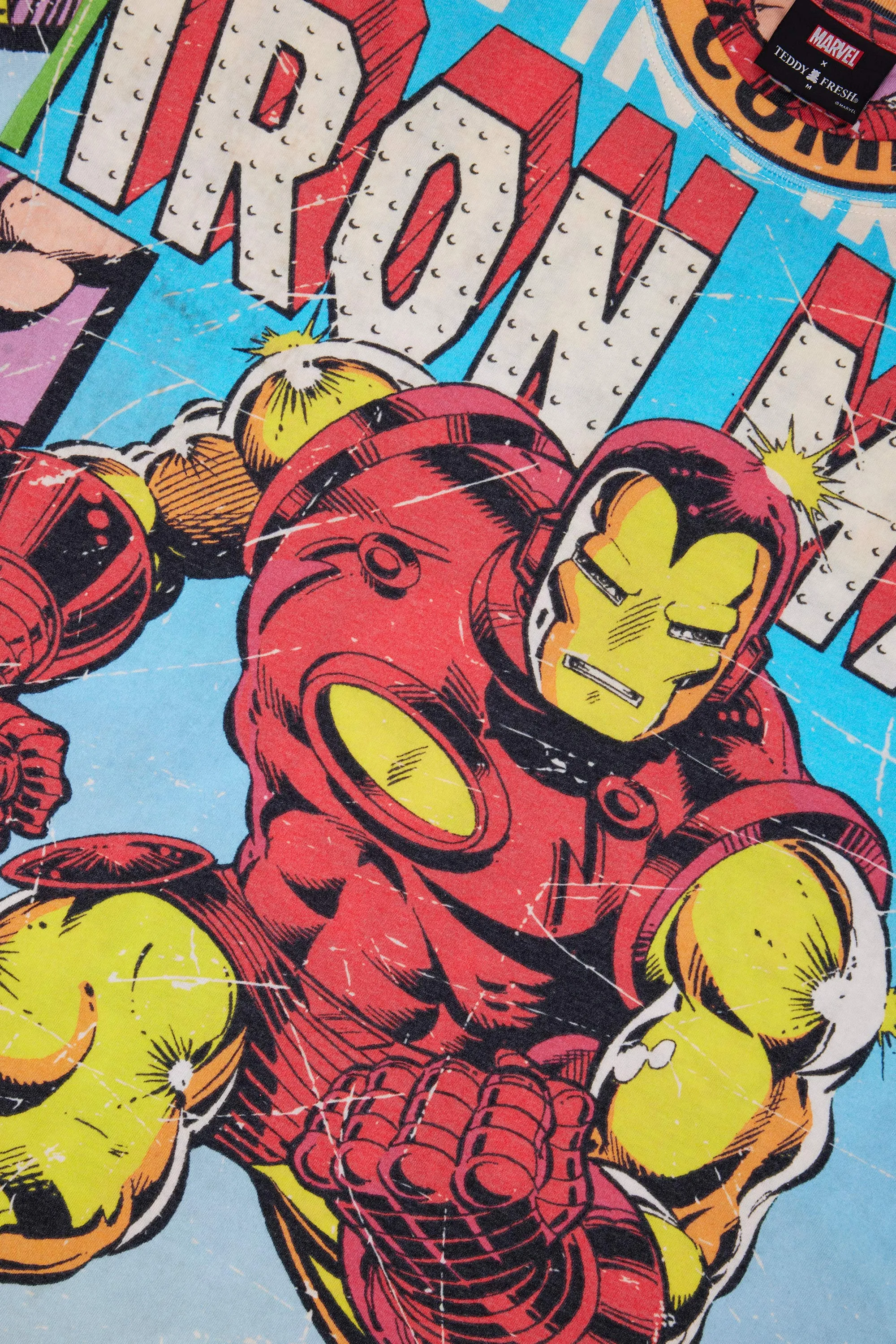 TF x Marvel Iron Man Comic Tee