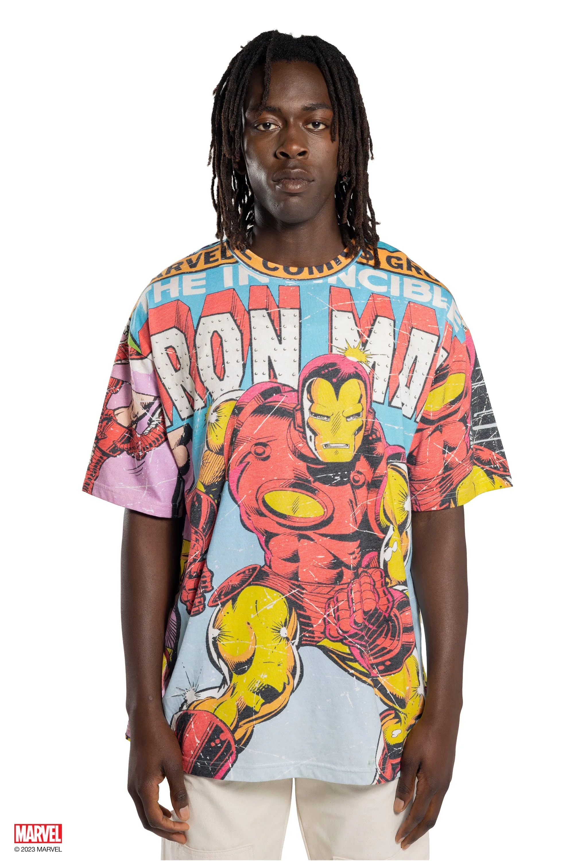 TF x Marvel Iron Man Comic Tee