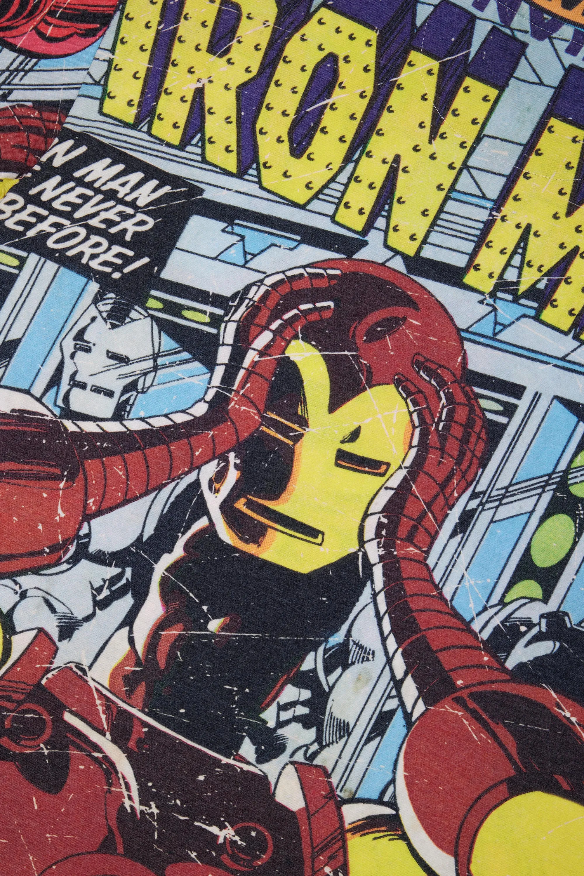 TF x Marvel Iron Man Comic Tee