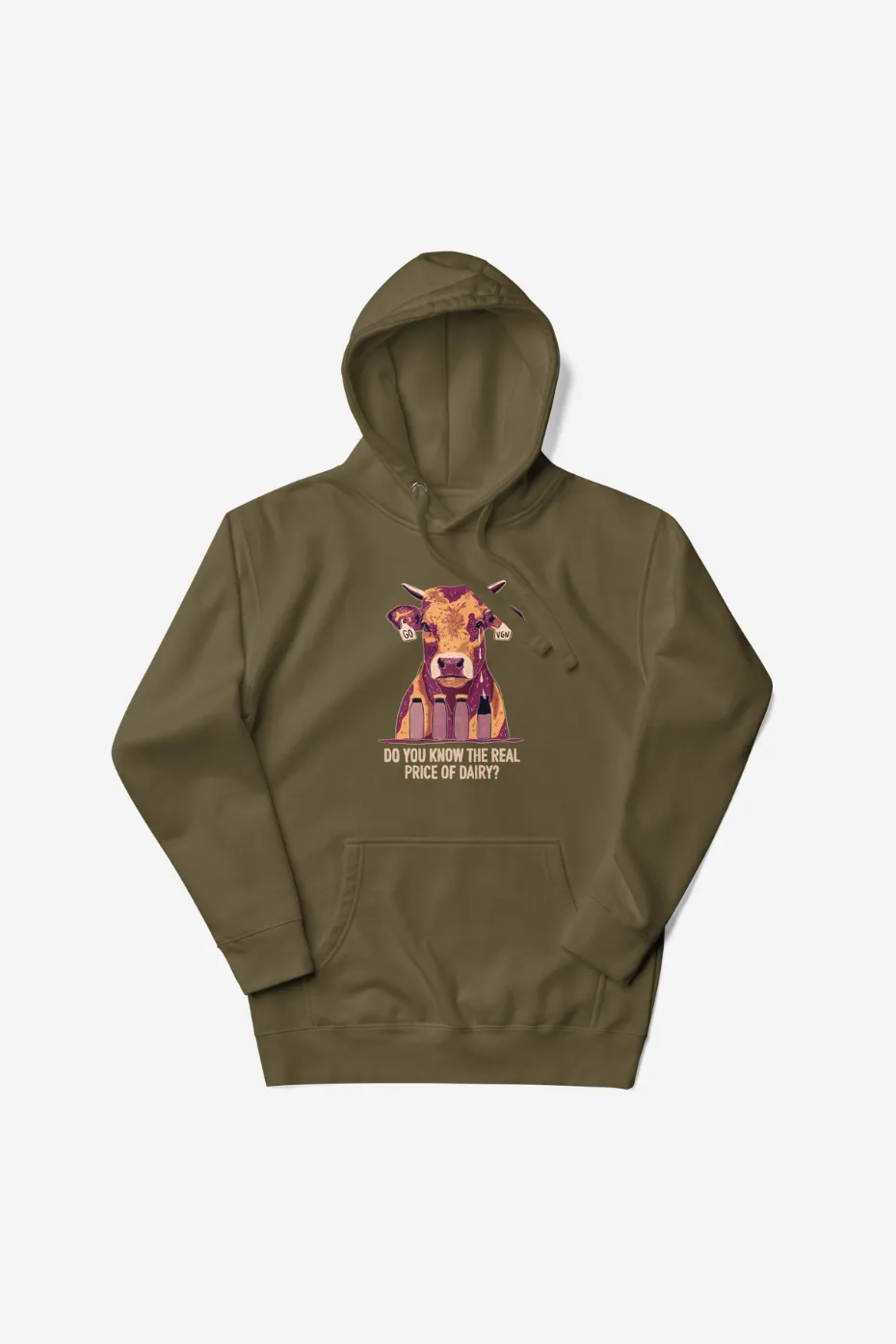 The Real Price of Dairy Unisex Hoodie