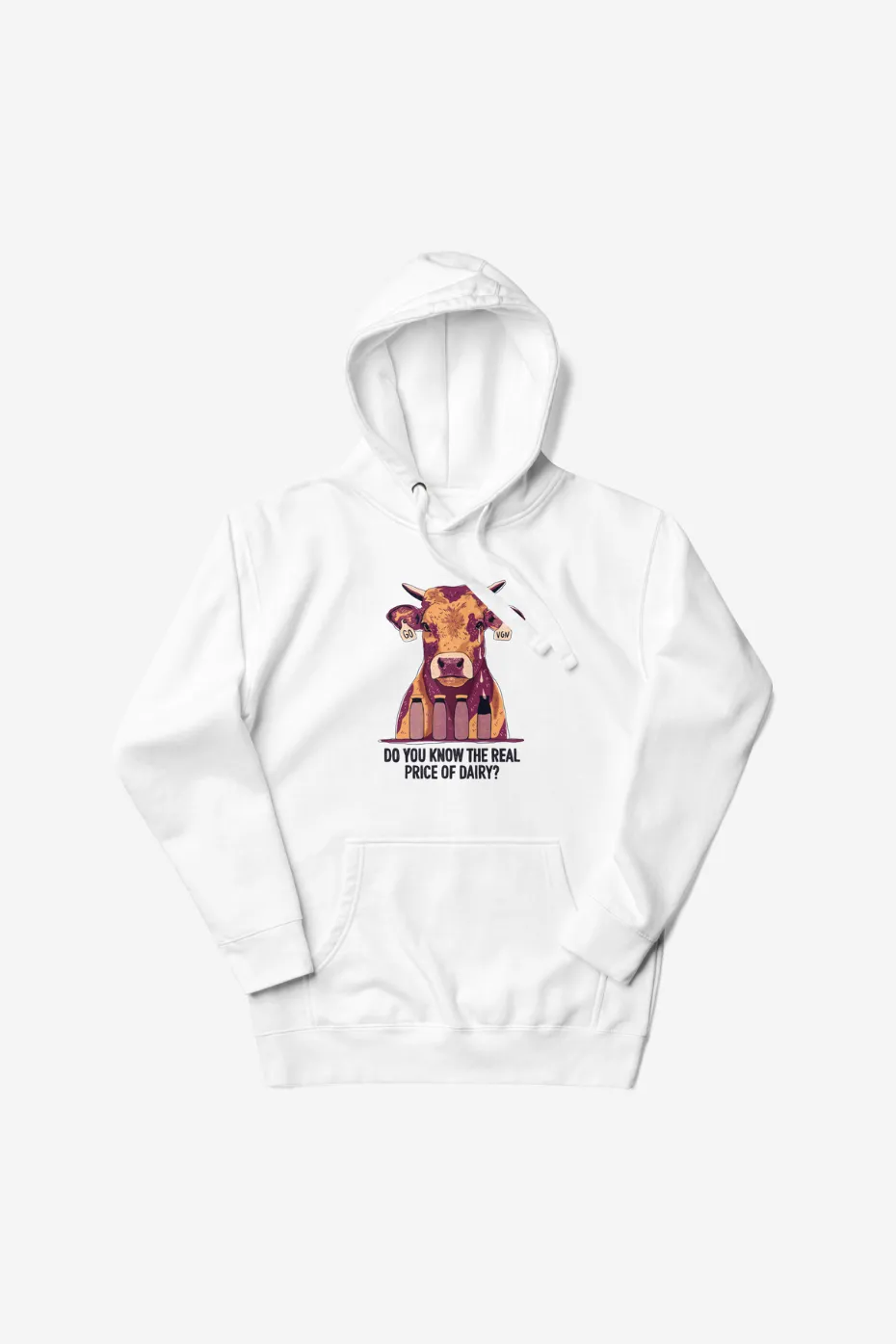 The Real Price of Dairy Unisex Hoodie