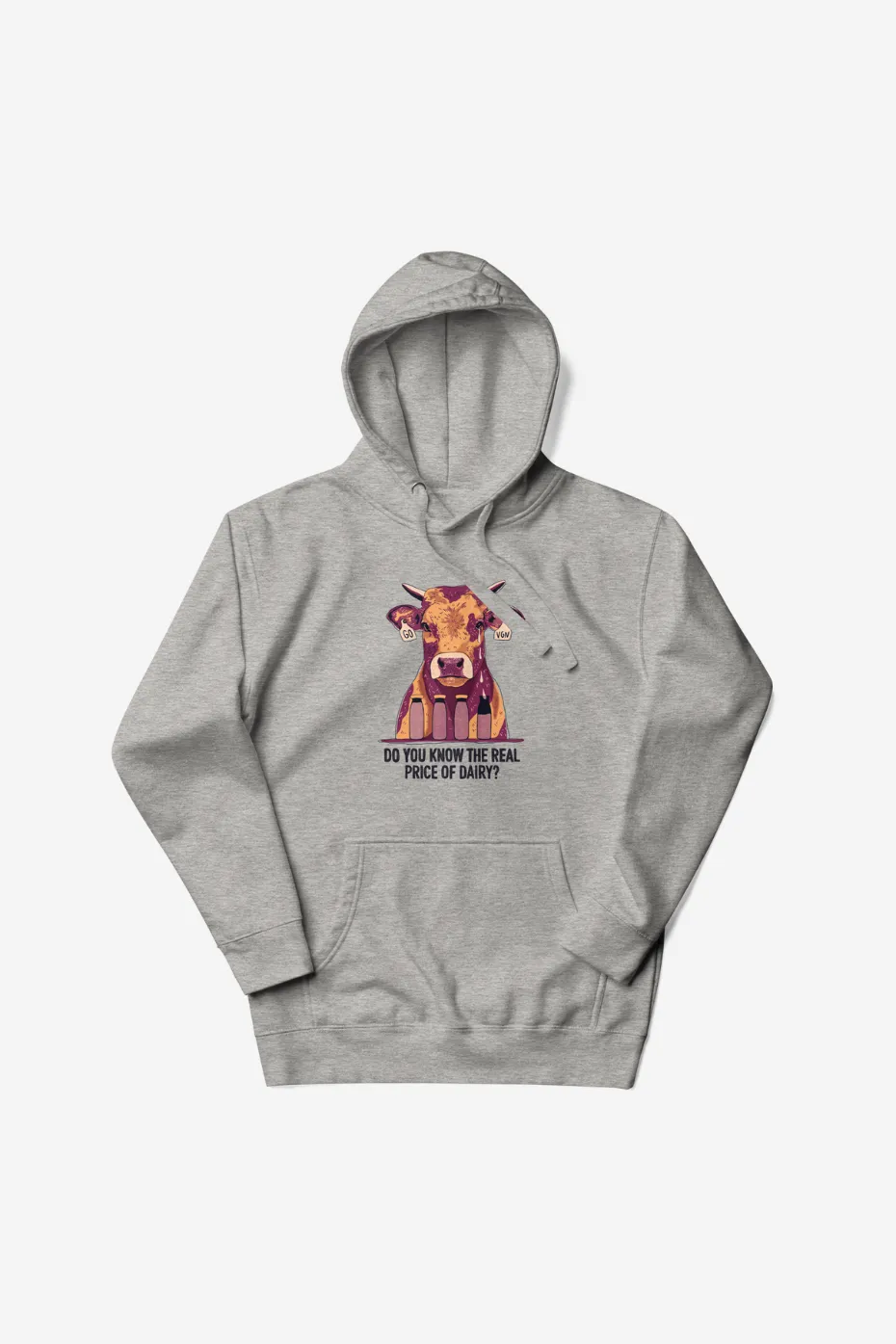 The Real Price of Dairy Unisex Hoodie