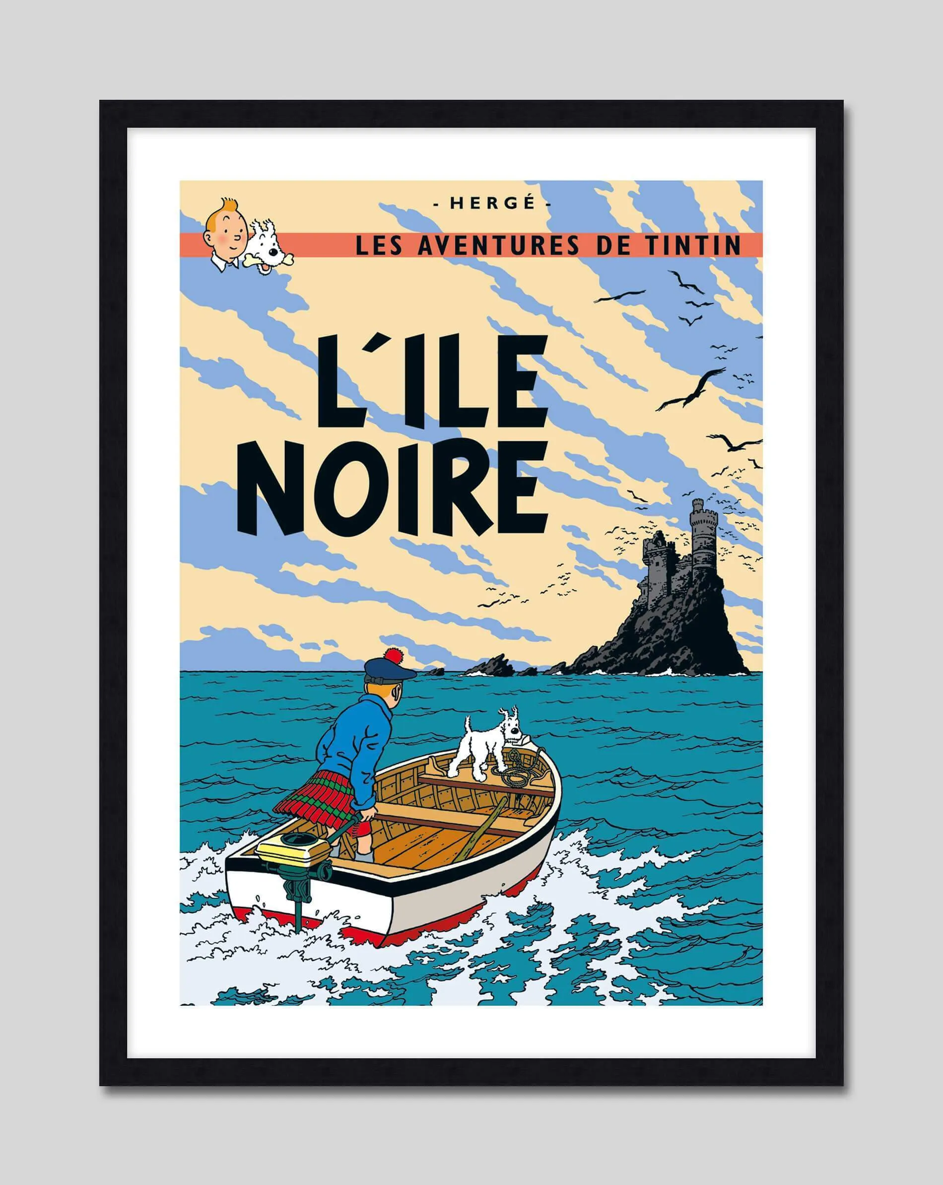 Tintin L'ile Noire