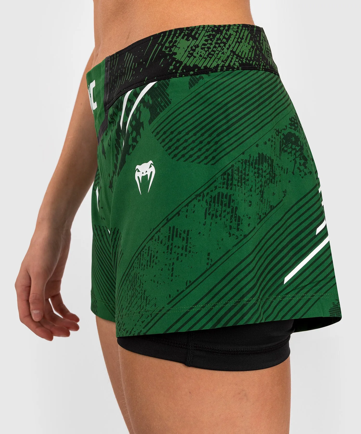 UFC Adrenaline by Venum Authentic Fight Night Women’s Fight Short - Green