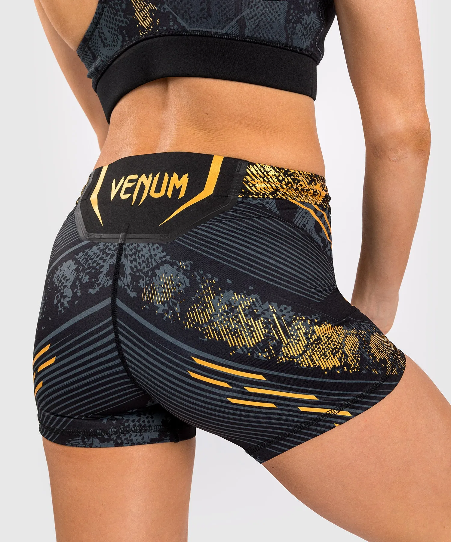 UFC Adrenaline by Venum Authentic Fight Night Women’s Vale Tudo Short - Short Fit - Champion