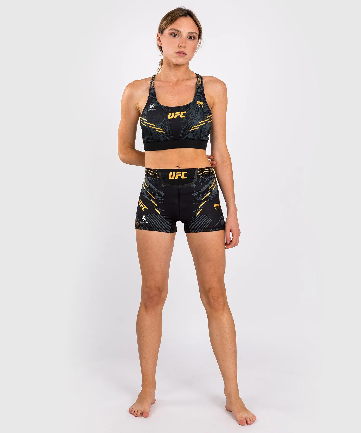 UFC Adrenaline by Venum Authentic Fight Night Women’s Vale Tudo Short - Short Fit - Champion