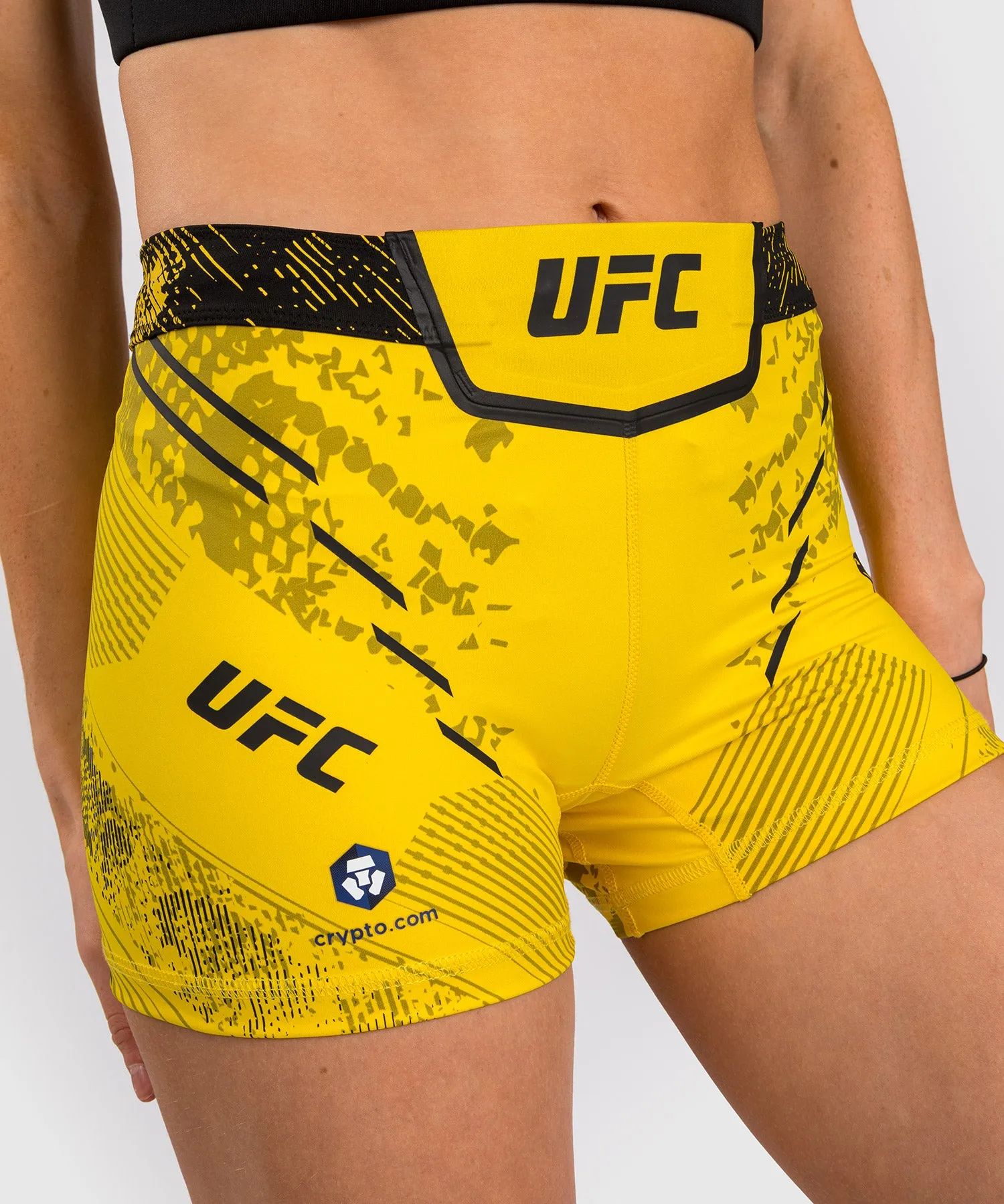 UFC Adrenaline by Venum Authentic Fight Night Women’s Vale Tudo Short - Short Fit - Yellow