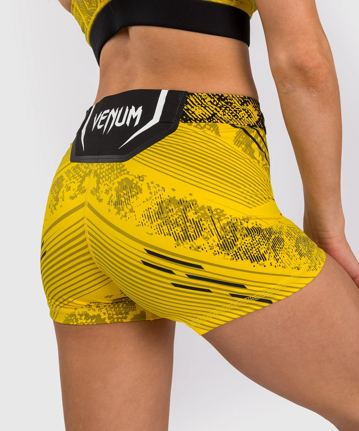 UFC Adrenaline by Venum Authentic Fight Night Women’s Vale Tudo Short - Short Fit - Yellow