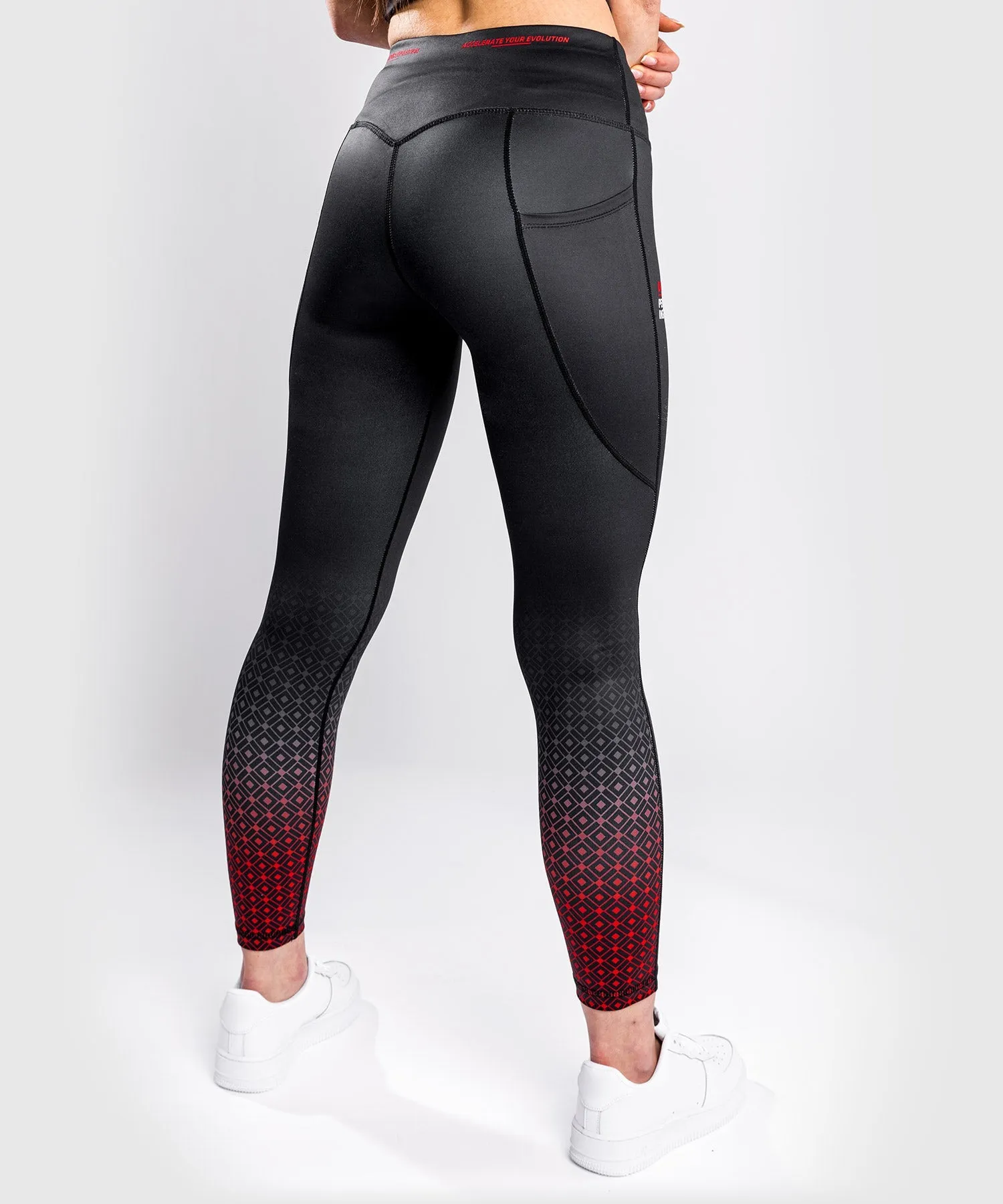 UFC Venum Performance Institute Legging - Black/Red