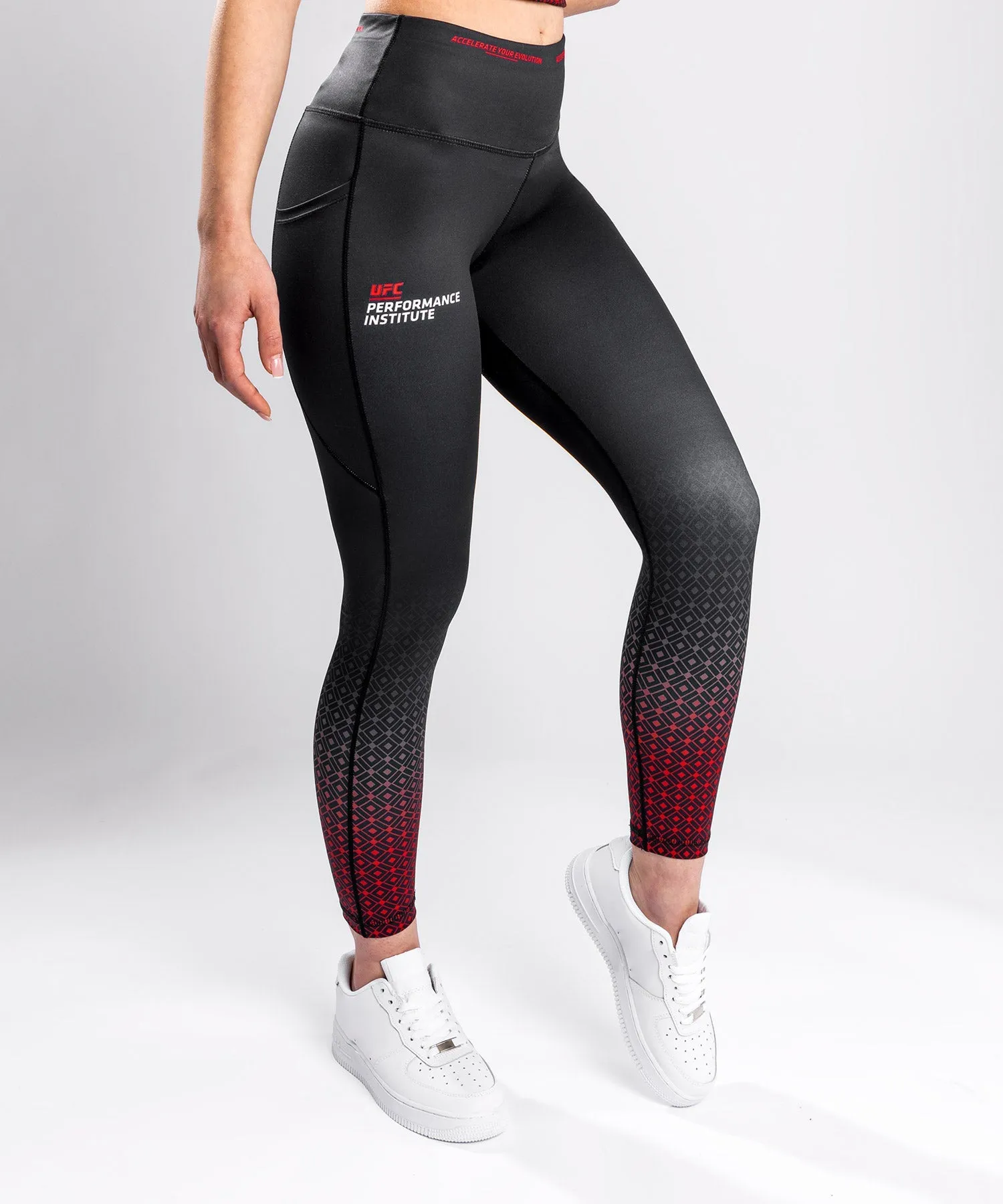 UFC Venum Performance Institute Legging - Black/Red