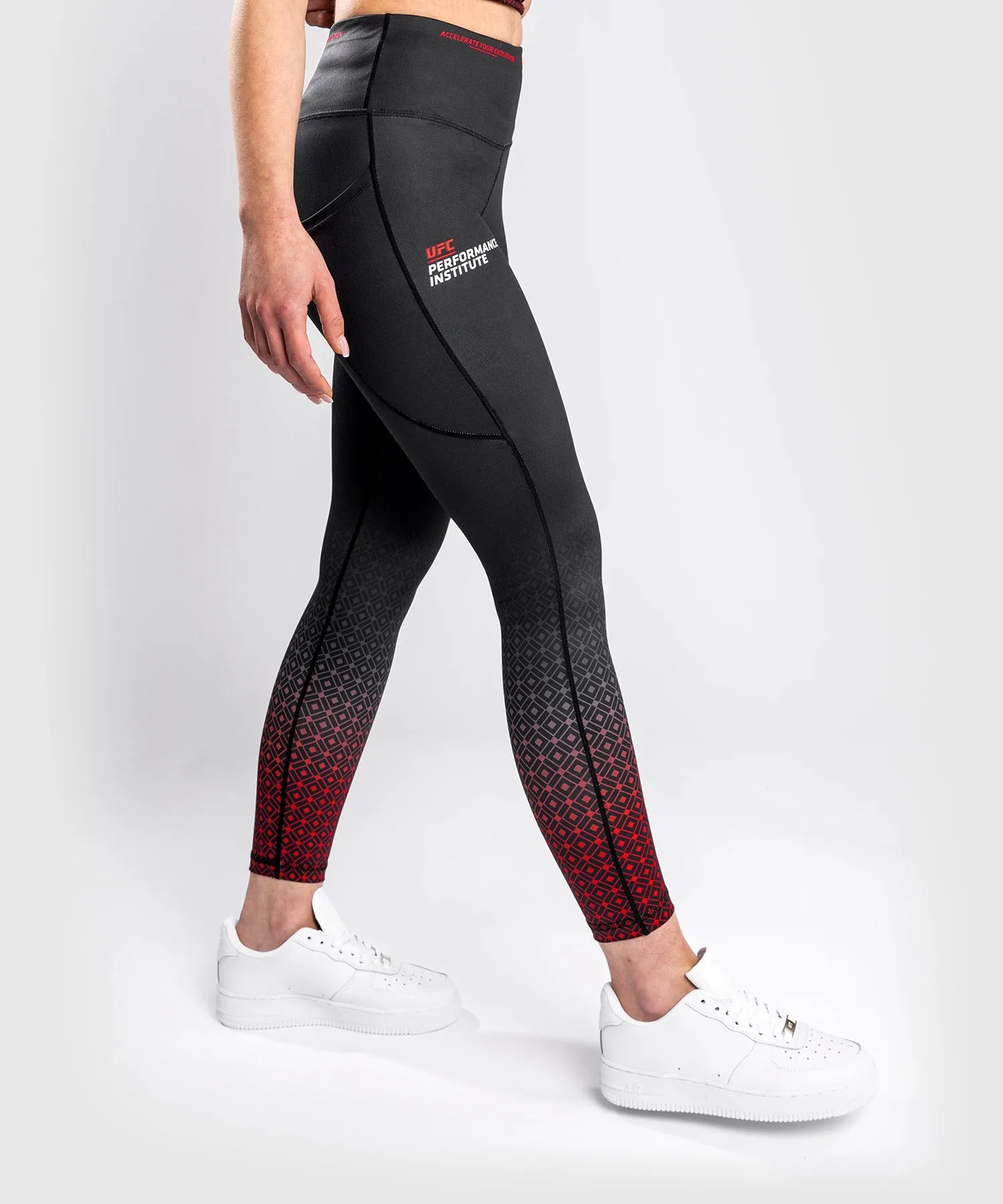 UFC Venum Performance Institute Legging - Black/Red