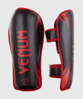 Venum Challenger Shin guards - Black/Red