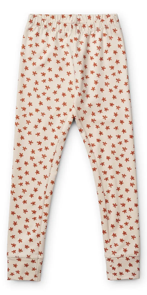 Wilhelm Kids Pajama Set-Floral/Sea Shell