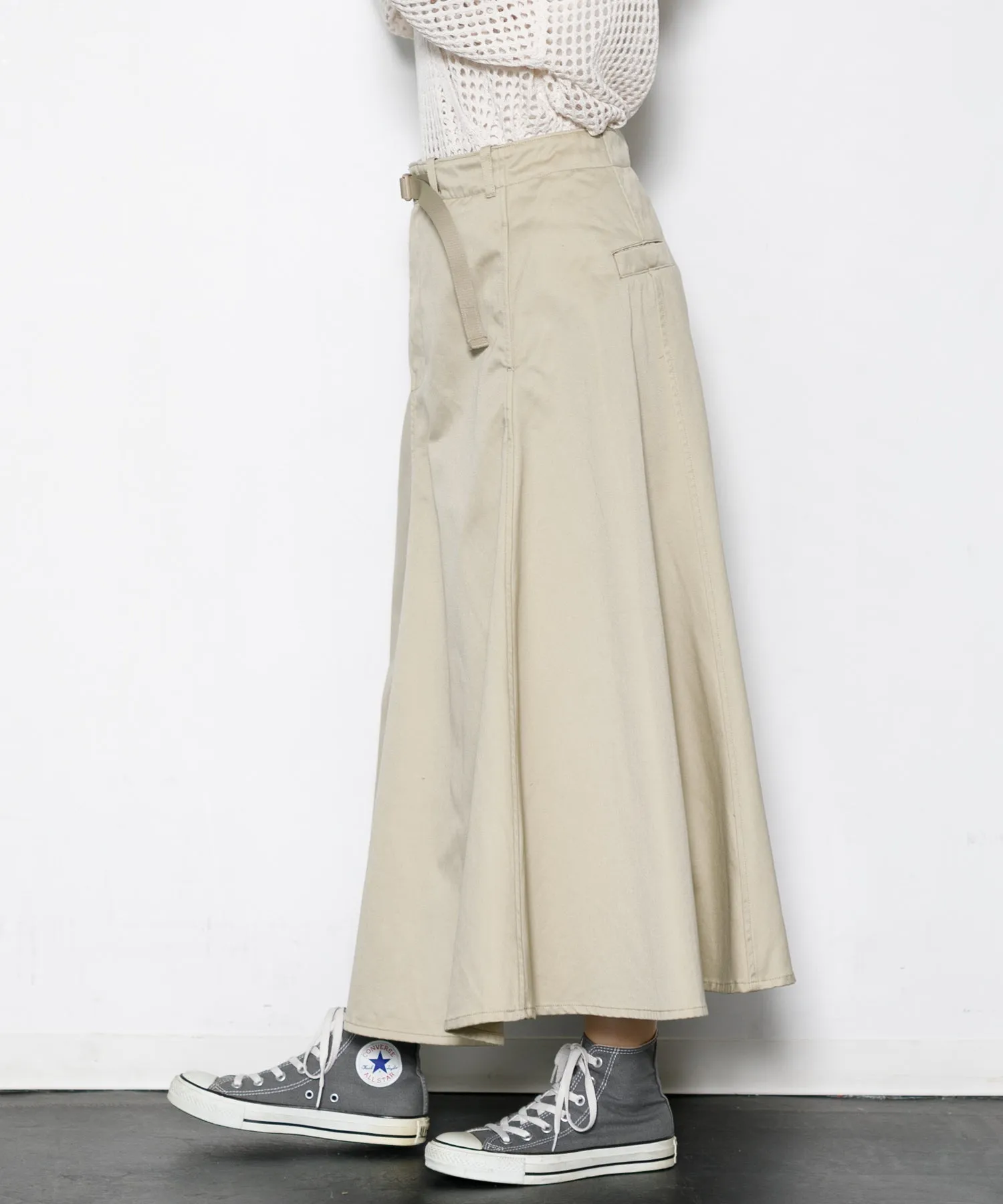 【WOMEN】THE NORTH FACE PURPLE LABEL Chino Flared Field Skirt