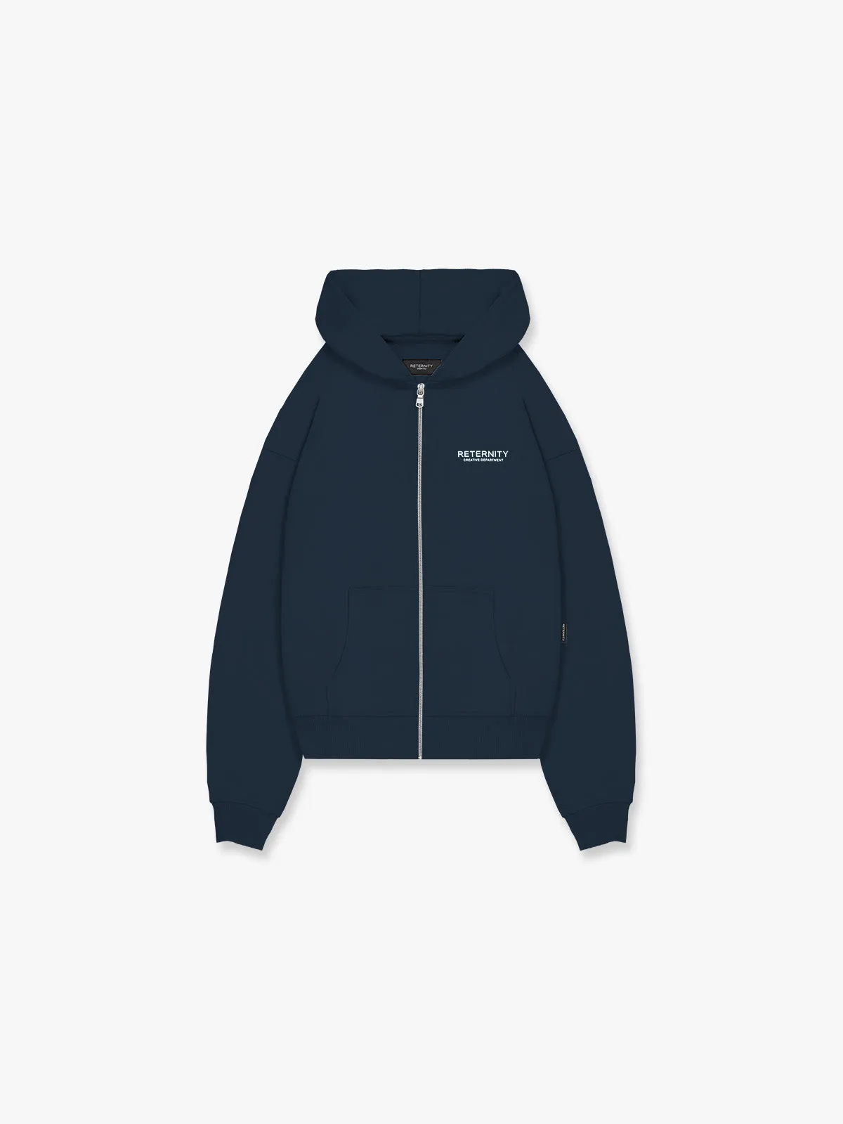 ZIP HOODIE CREATIVE DEPT - NAVY