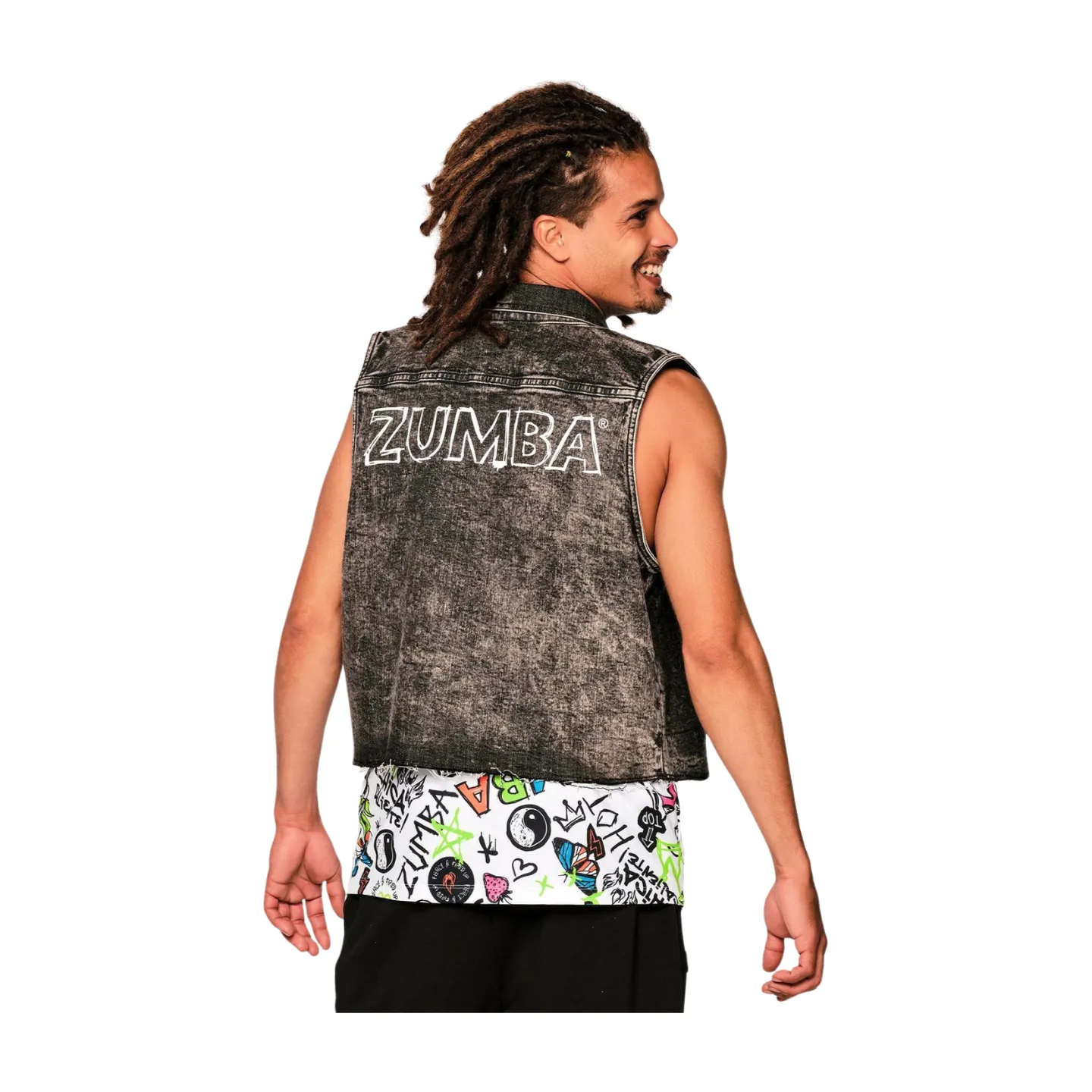 Zumba Fired Up Denim Vest (Special Order)